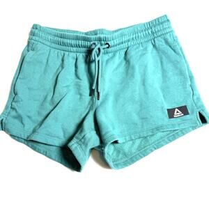Reebok Relaxed Shorts. Size M Marine Blue. Elastic Waist. Drawstring.